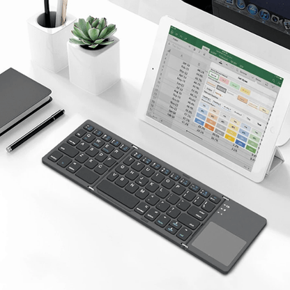 Opvouwbaar Draadloos Bluetooth Toetsenbord - Perfect Draagbaar