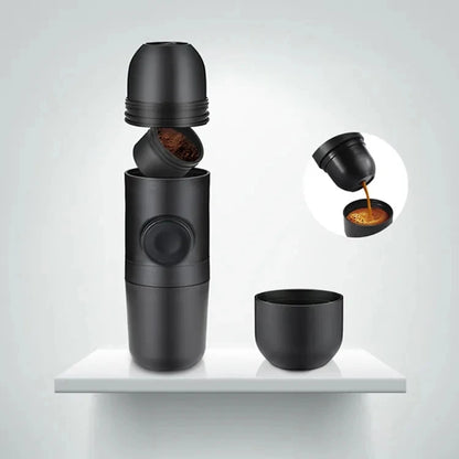 Portable Coffee Machine: Always fresh coffee within reach!